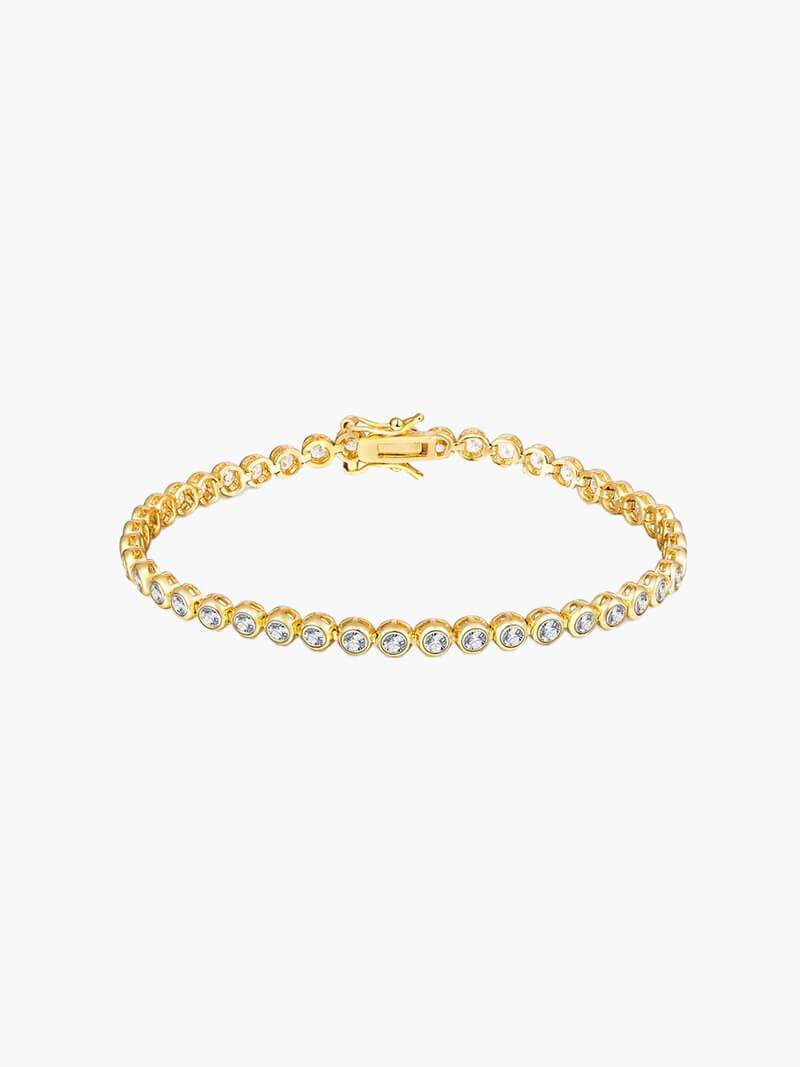 Alba Bezel Tennis Bracelet Jewelry