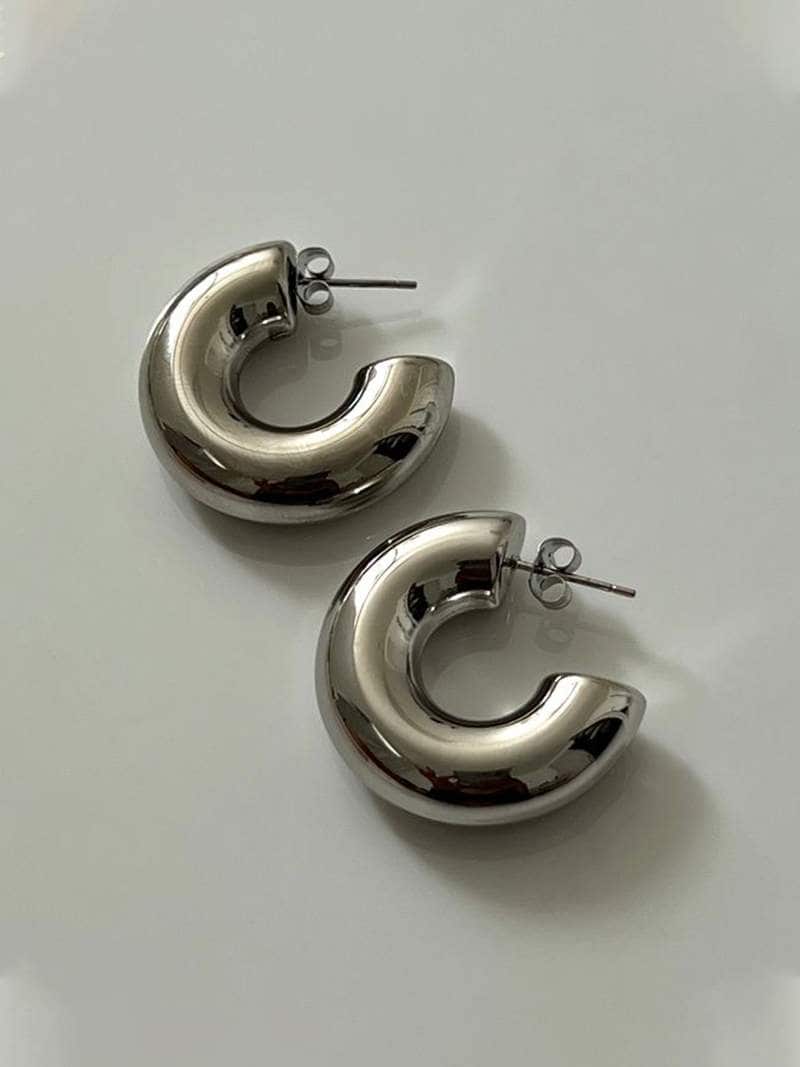 Chunky Hoops Jewelry