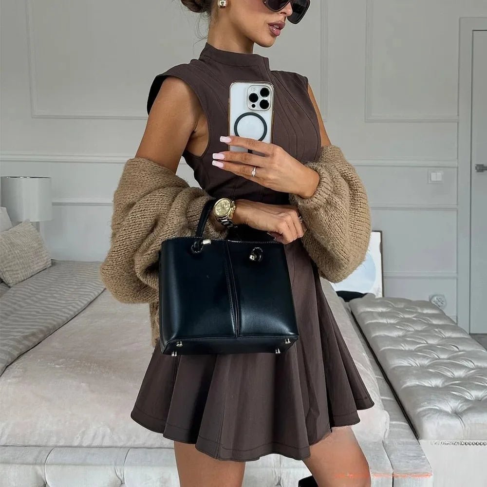 ZEYA - Alexandra Ruffled Mini Dress