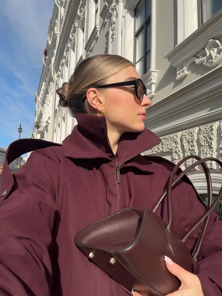 ZEYA - Liana Loose Fit Bomber Jacket