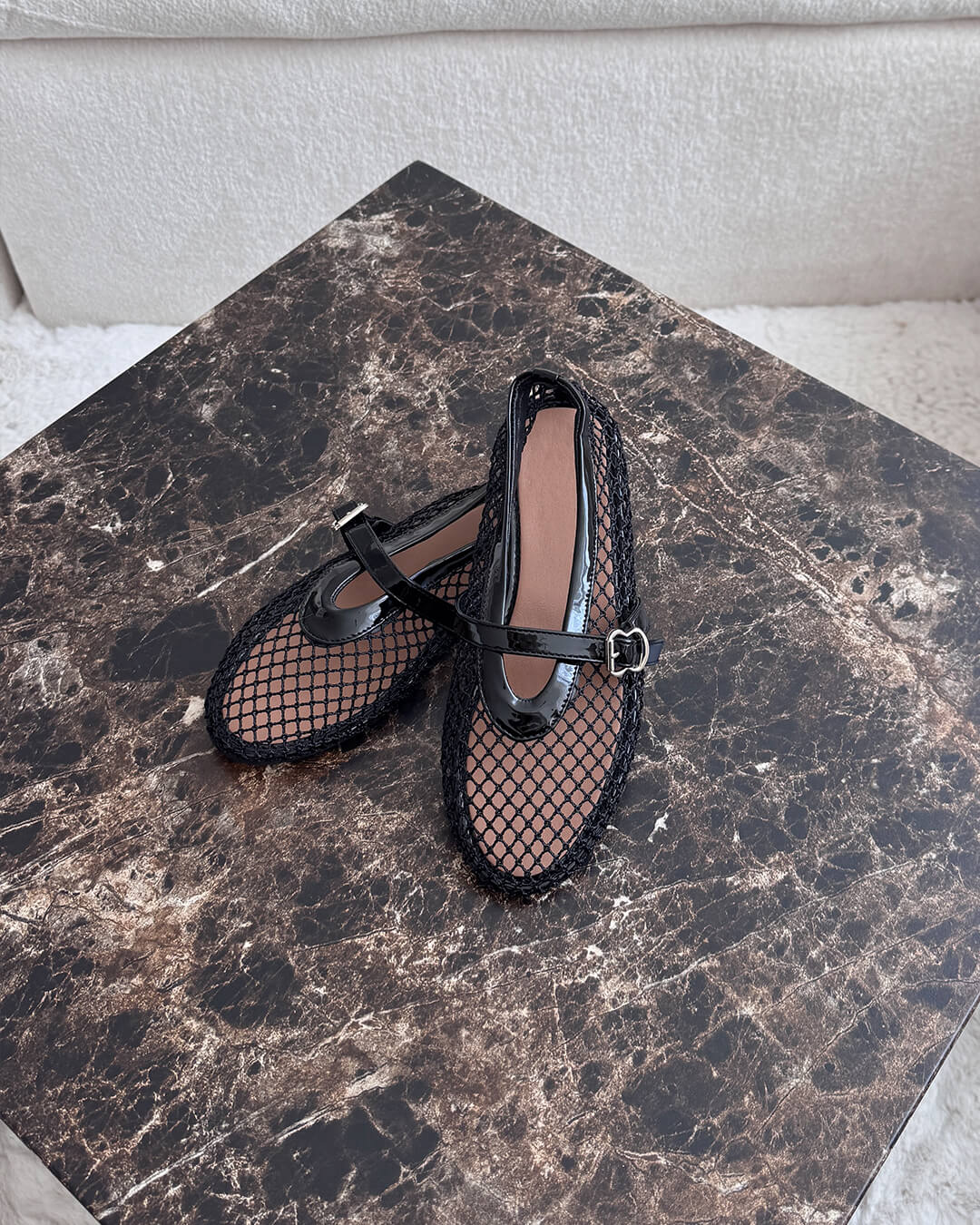 ZEYA - Margaret Mesh Ballet Flats