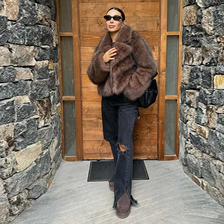 ZEYA - Maricar Faux Fur Coat