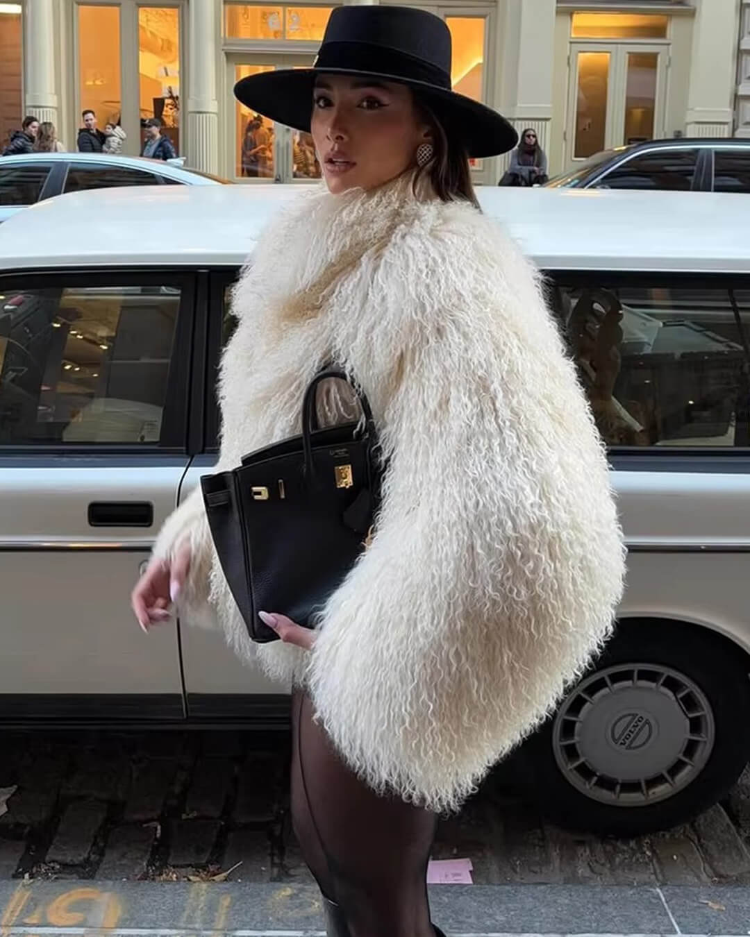 ZEYA - Nadine Short Faux Fur Coat